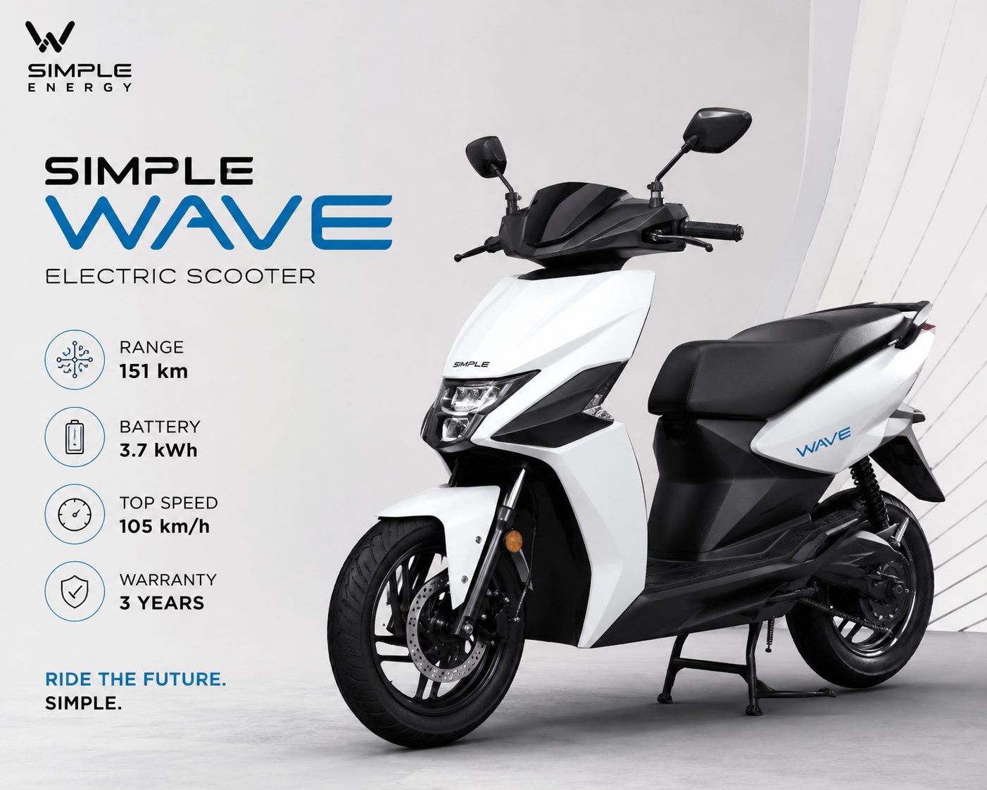 simple wave electric scooter
